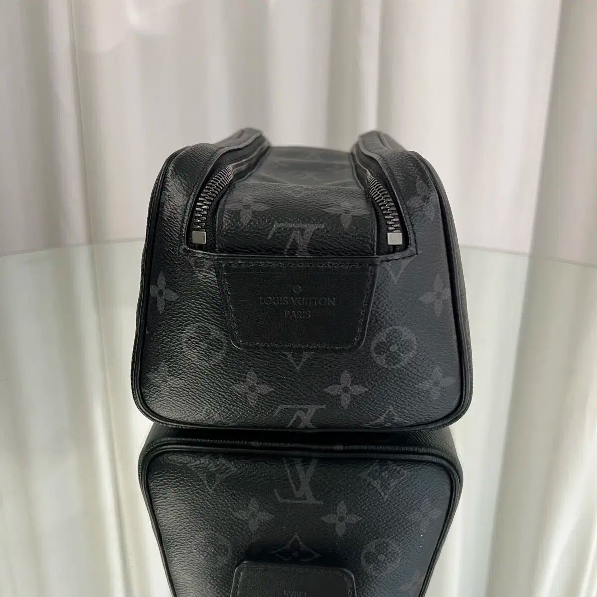 Louis Vuitton ルイヴィトン エクリプス モノグラム ポーチ ドプキット クラッチバッグ バッグ メンズ