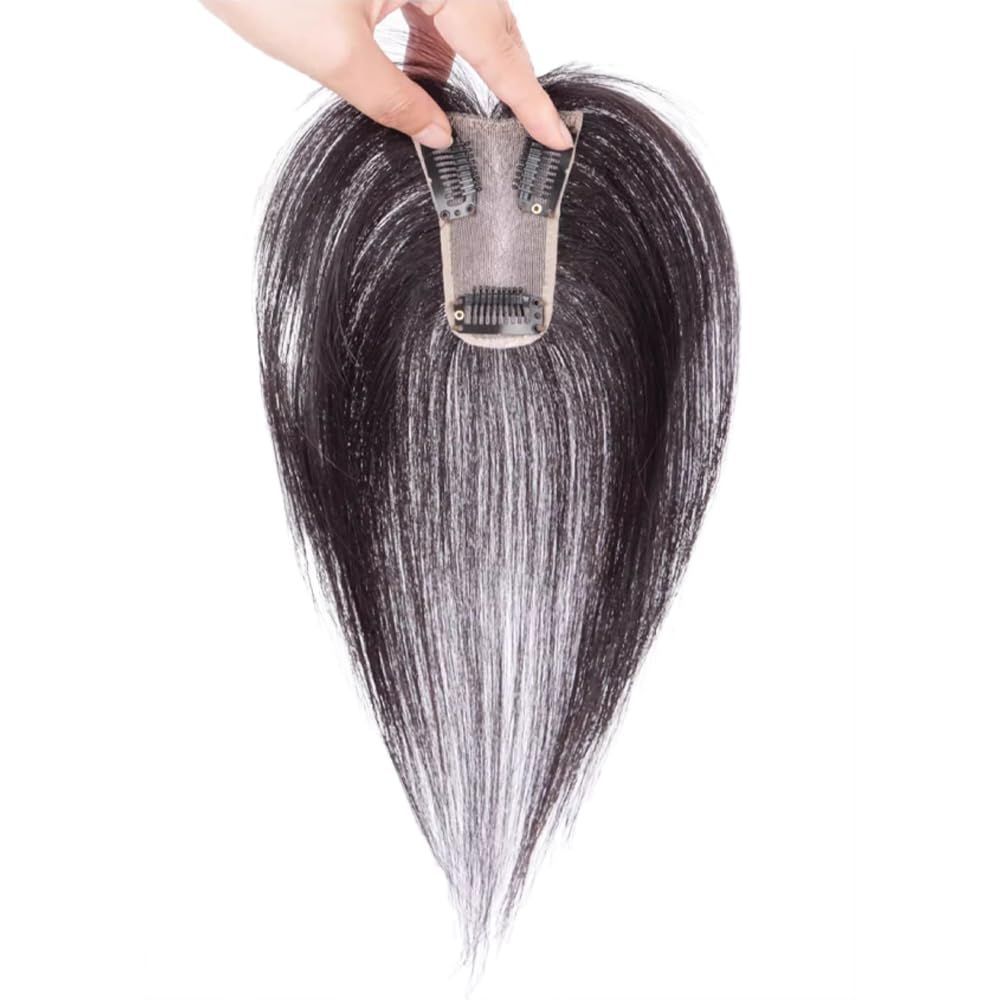 部分ウィッグ 総手植え 女性用 人毛 ウィッグ 脱毛隠し つむじ ポイントウィッグ 人工スキン ヘアピース 超自然 SISIJUFA 頭頂部