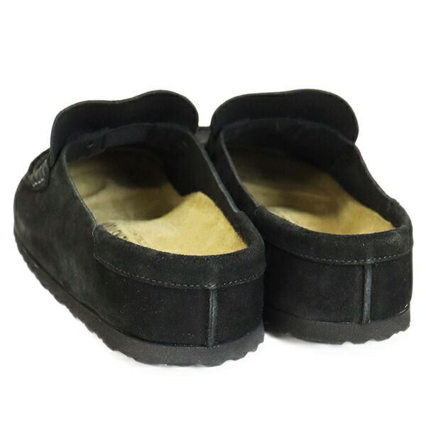 BIRKENSTOCK ビルケンシュトック 1030795 NAPLES WRAPPED ネープルズ ラップ スエードレザーサンダル BLACK レギュラー BI491 レギュラー 42-約27.0cm WWW_MORNINGWALKER_COM