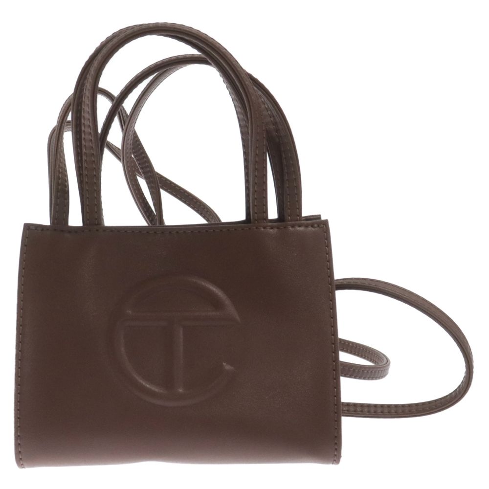 TELFAR (テルファー) ロゴマーク スモール 2WAY レザー ショルダー 