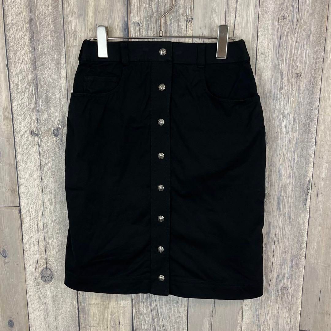 CHANEL シャネル ココマーク メタルボタン スカート size 38