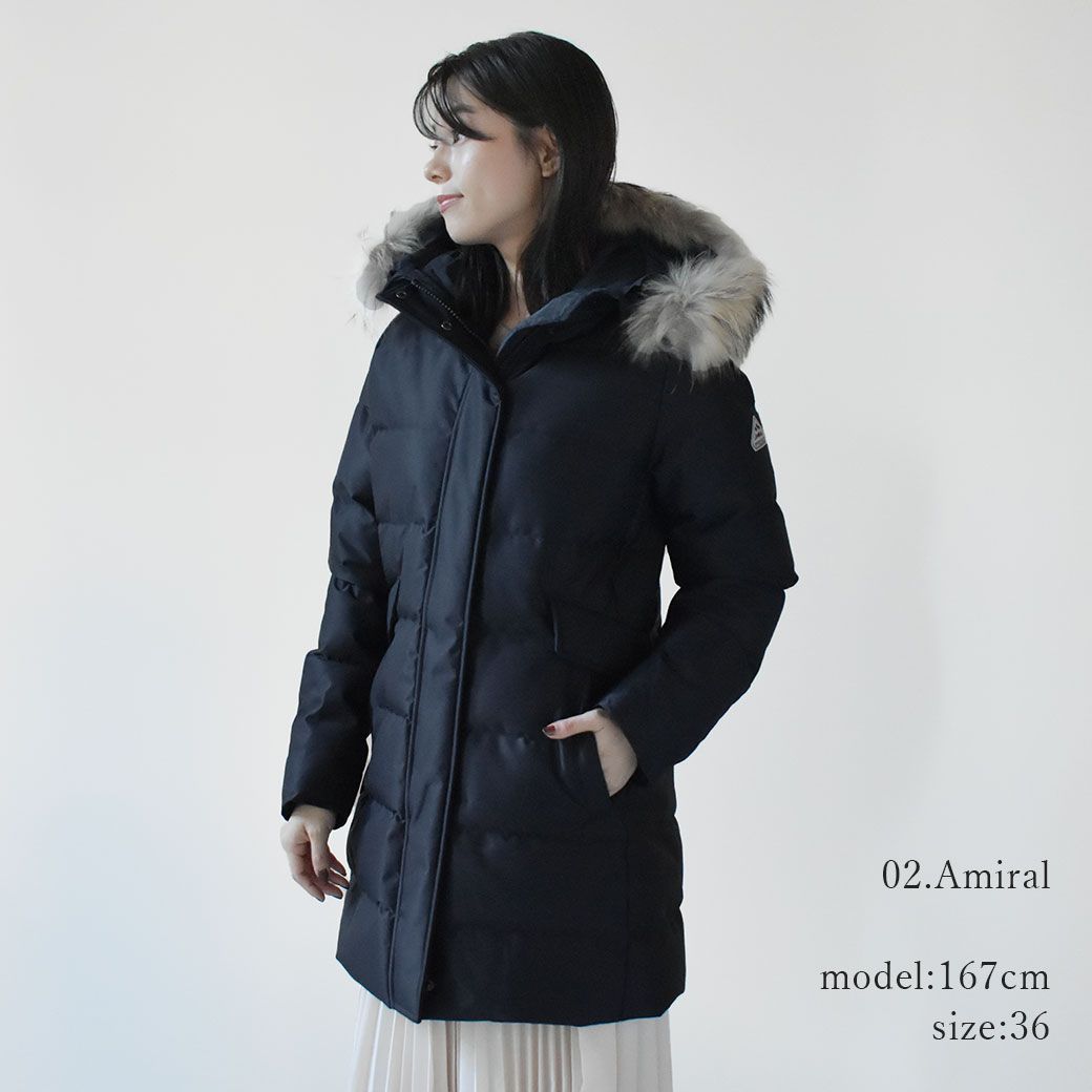 新品未使用✨ピレネックス　20AW　グルノーブルファー　ブラック　XS　ダウン ピレネックス ダウンコート HWS020 レディース グルノーブル ファー