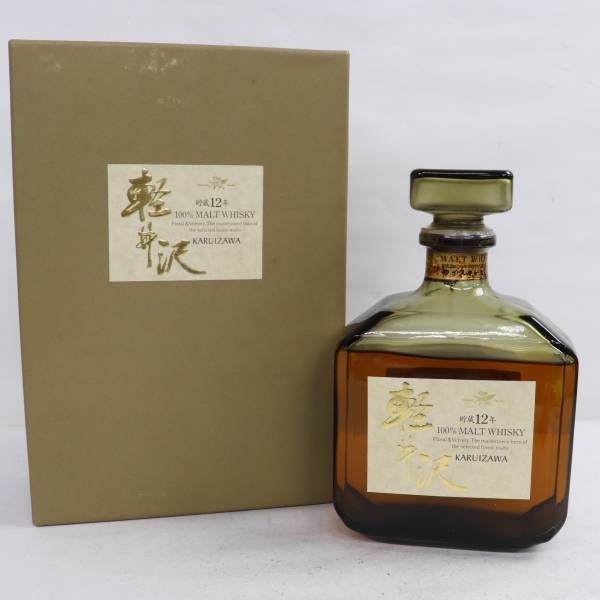 Mercian(メルシャン)軽井沢 貯蔵12年 100%モルトウイスキー 40