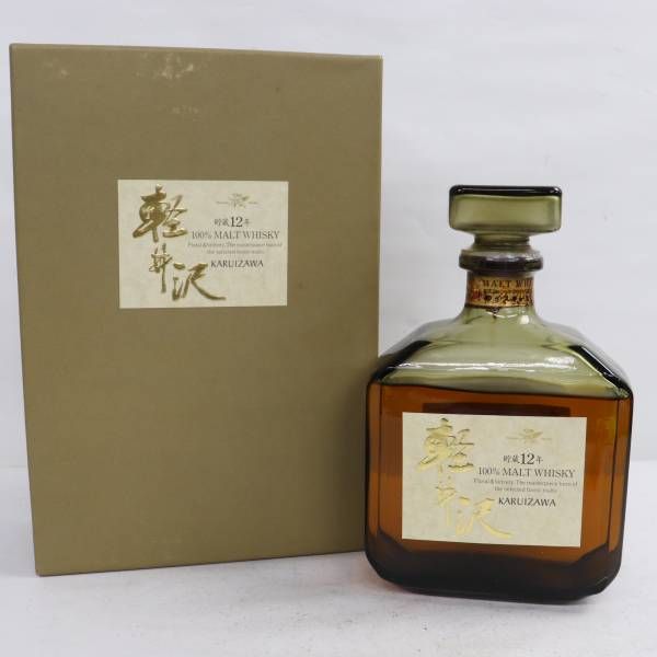 KARUIZAWA 12年 軽井沢 100% モルト ウイスキー 720ml 40