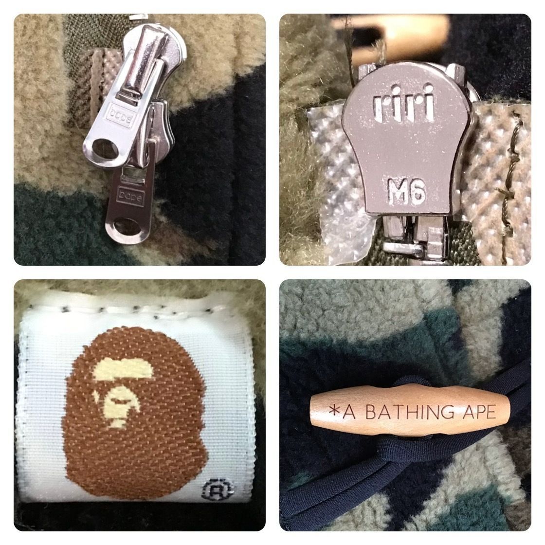 ☆初期☆ 1st camo ボア ダッフルコート Sサイズ a bathing ape Boa
