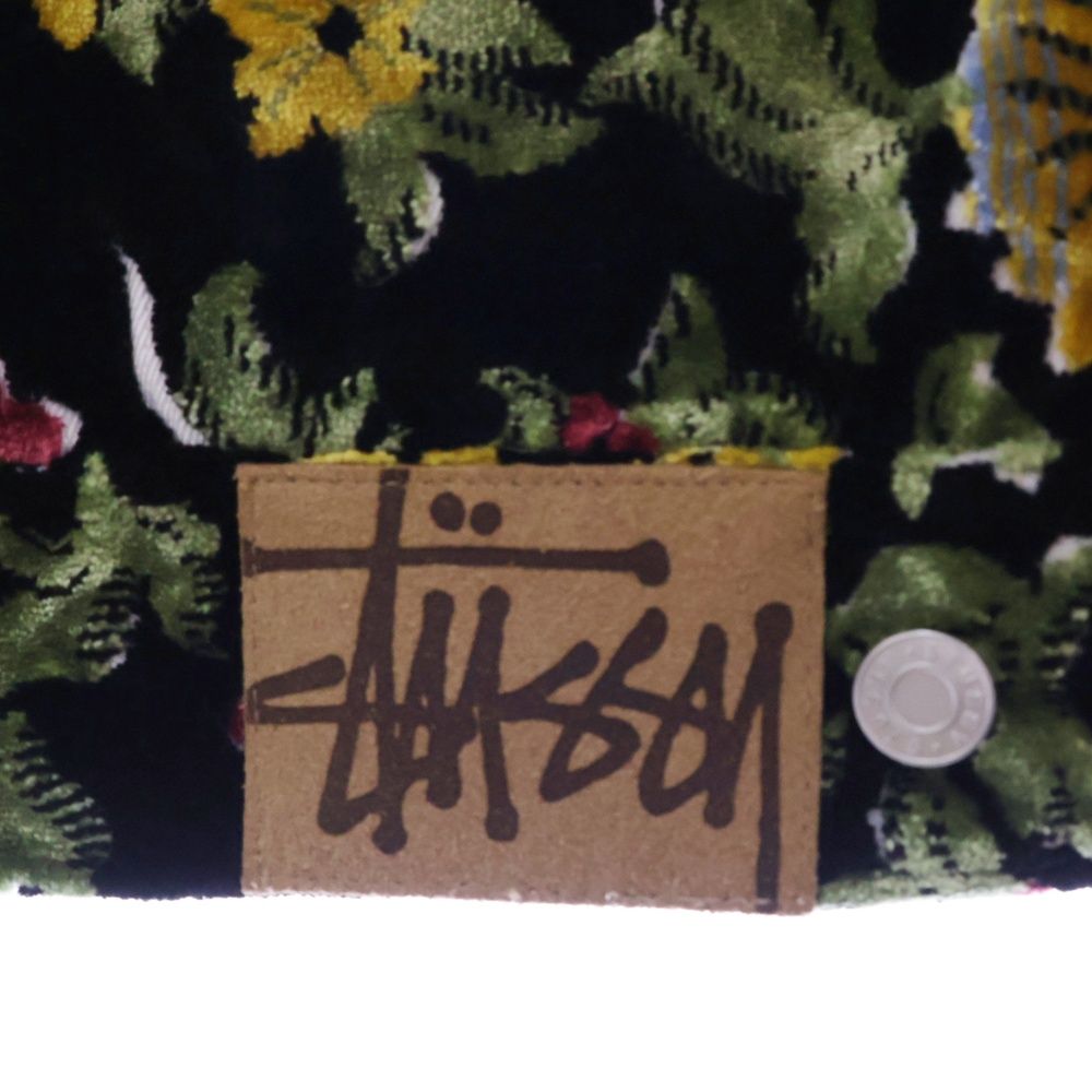 STUSSY (ステューシー) FLORAL JACQUARD GARAGE JACKET