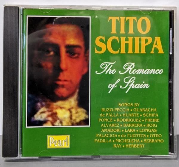 【中古CD】Romance of Spain／Schipa, Tito 中古CD】Romance of Spain／Schipa, Tito Cd Tito Schipa - The