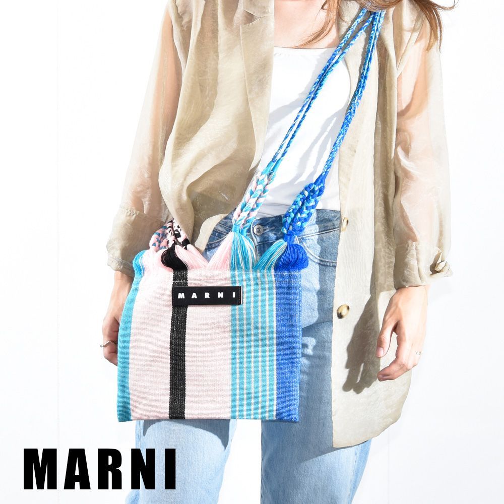 MARNI MARKET HAMMOCK クロシェ クロスボディバッグ マルニ