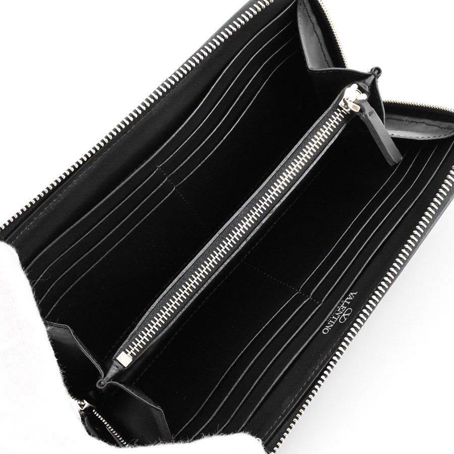 Valentino VLTN ジップ付きウォレット Valentino ヴァレンチノ 長財布 VLTNロングジップウォレット