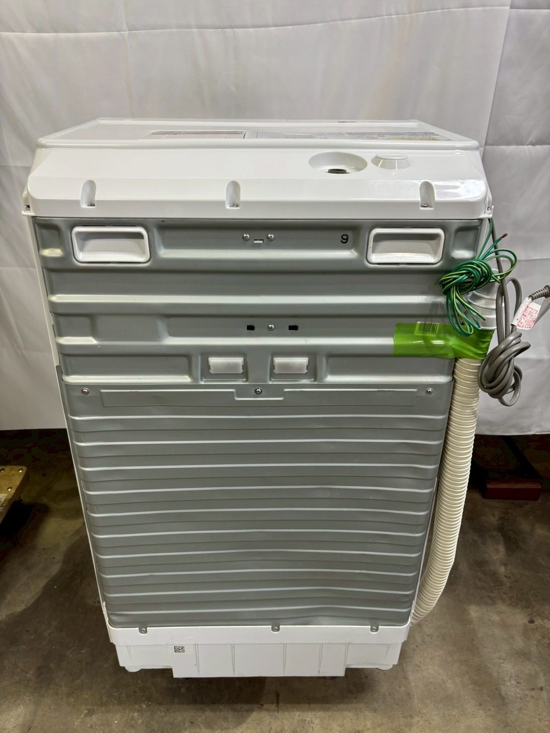 198取付無料！完動品！アイリスオーヤマ 温水洗浄 高性能ドラム式洗濯