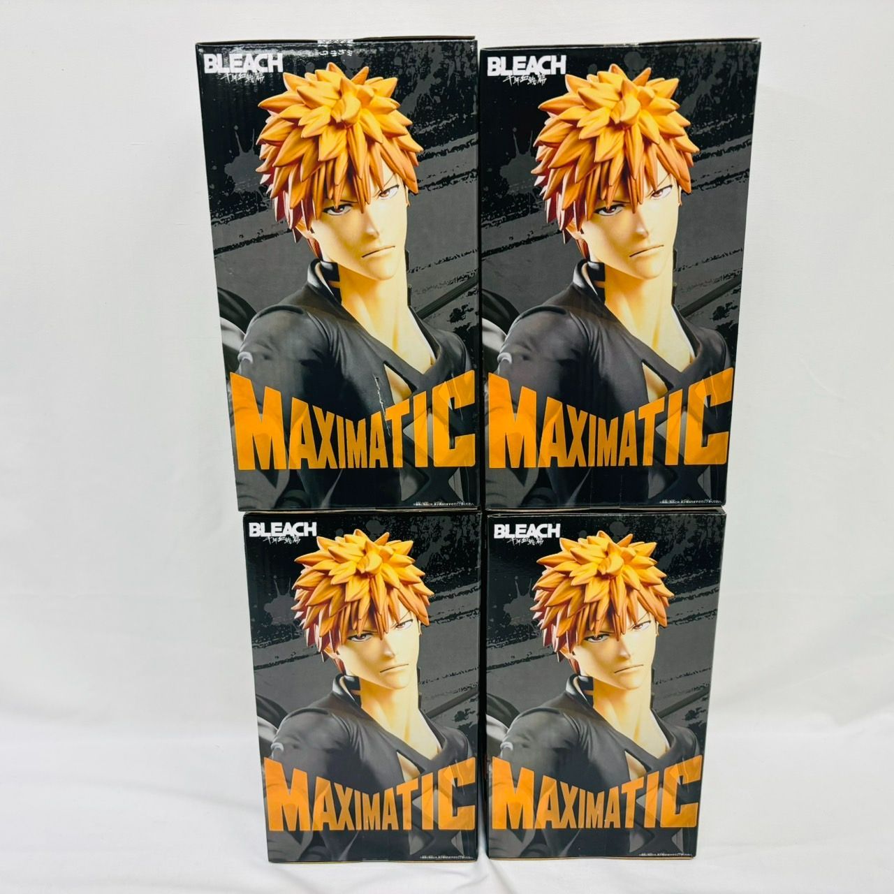 BLEACH 千年血戦篇 MAXIMATIC 黒崎一護 4体 セット フィギュア