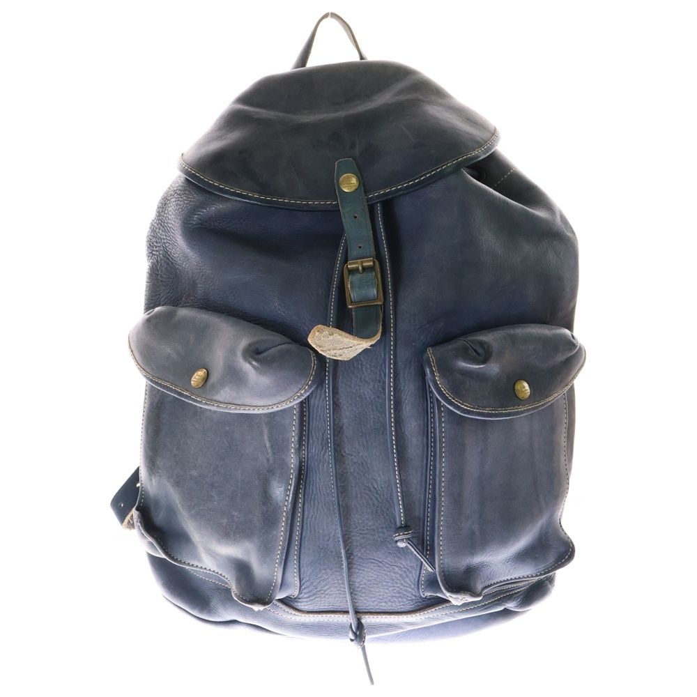 特売 RRL (ダブルアールエル) インディゴウォッシュ ヴィンテージ加工 バッグ