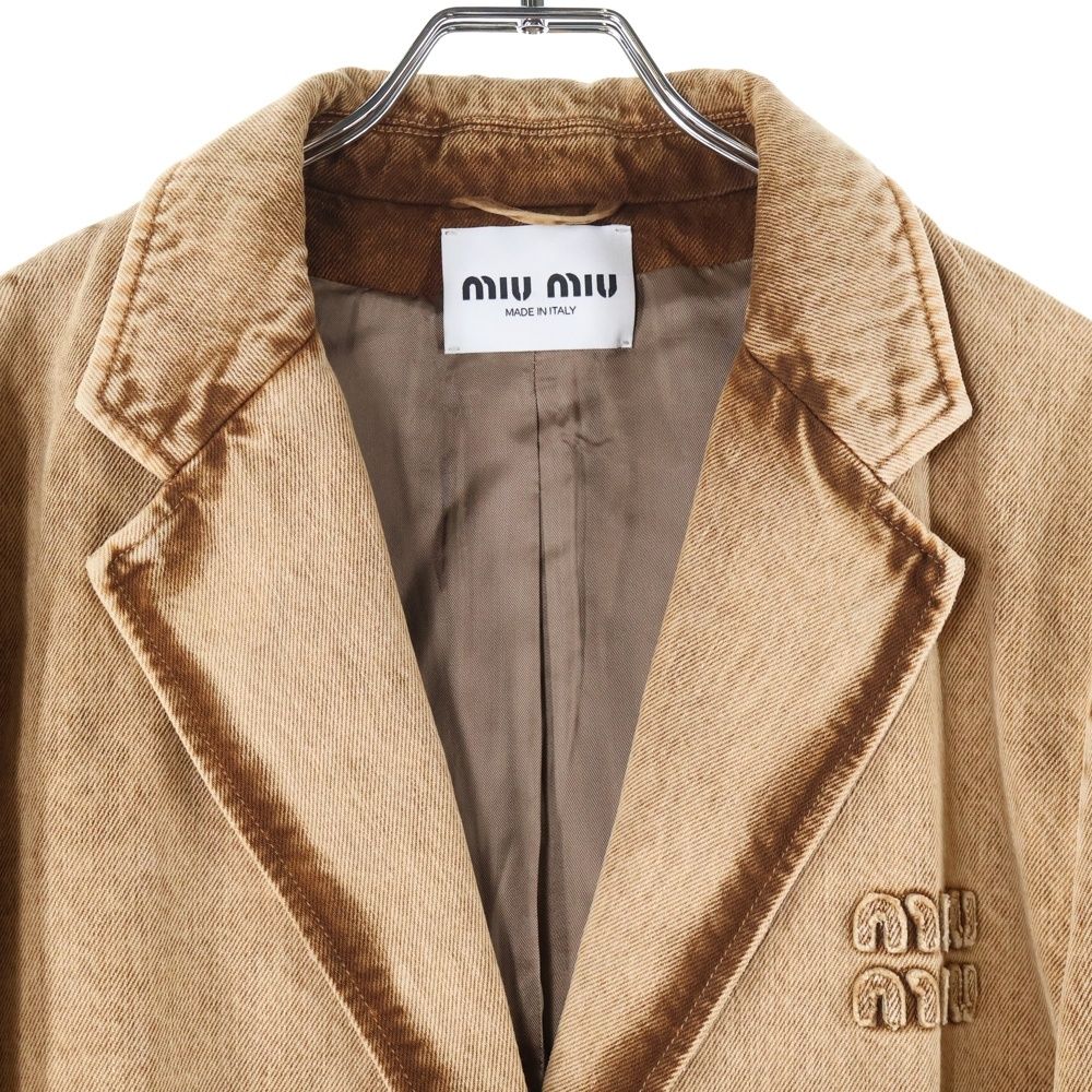 miumiu テーラードジャケット ミュウ テーラードジャケット レディース SIZE 38 (S) Miu 中古