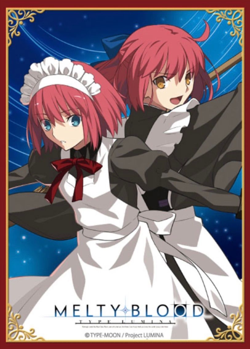 ブロッコリーキャラクタースリーブ 月姫 TYPE-MOON MELTY BLOOD