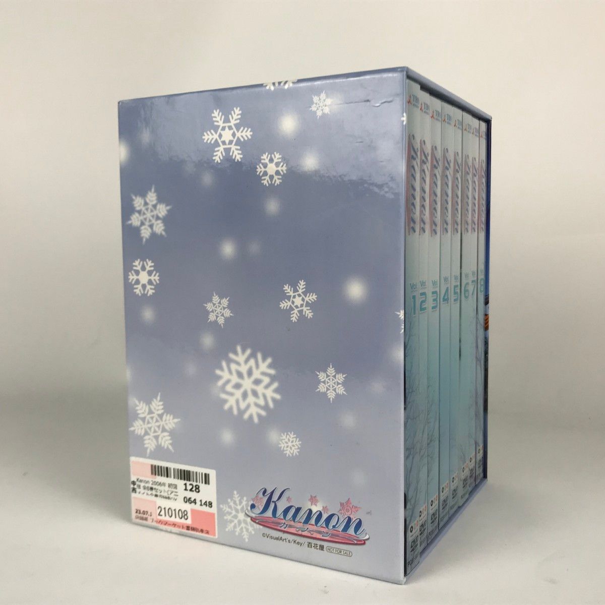 □□ Kanon カノン 初回全8巻セット DVDセット 特典付き - メルカリ