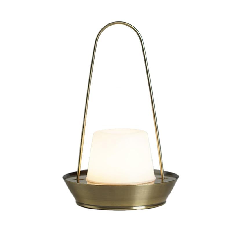 BALCON LEDライト 照明 インテリア 間接照明 充電式 調光 ランタン リビング ダイニング 寝室 CANELE LANTERN ANTIQUE BRASS