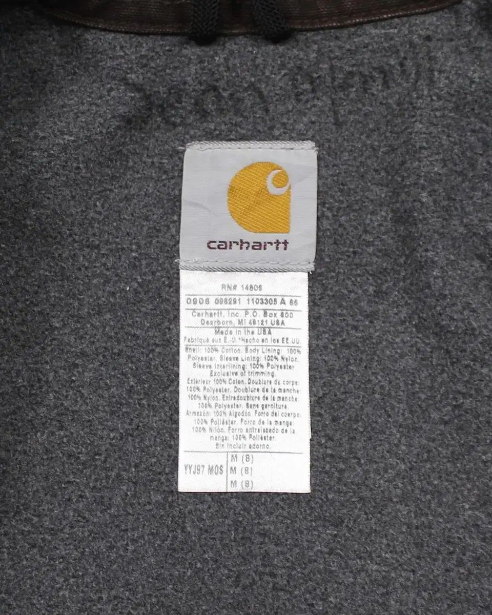 2006 USA Carhartt(カーハート) YYJ97 MOS キッズ デトロイト 