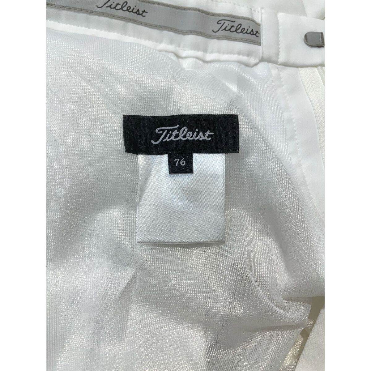 未使用品 メンズ タイトリスト Titleist パンツ 76cm 白