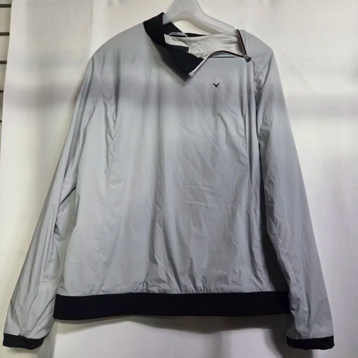 キャロウェイ ゴルフ プルオーバー ウィンドブレーカー グレー 10