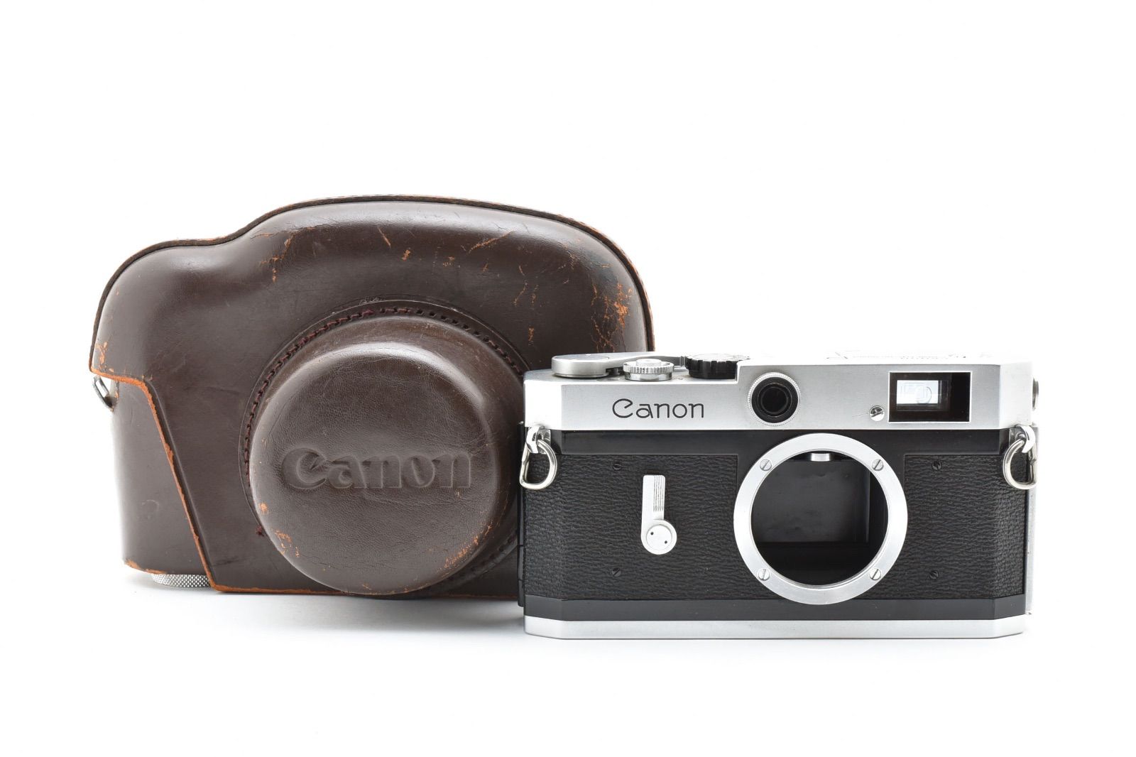 大 品 Canon キャノン P型 ボディ ポピュレール レンジファインダー フィルムカメラ 現状品 ＃3064