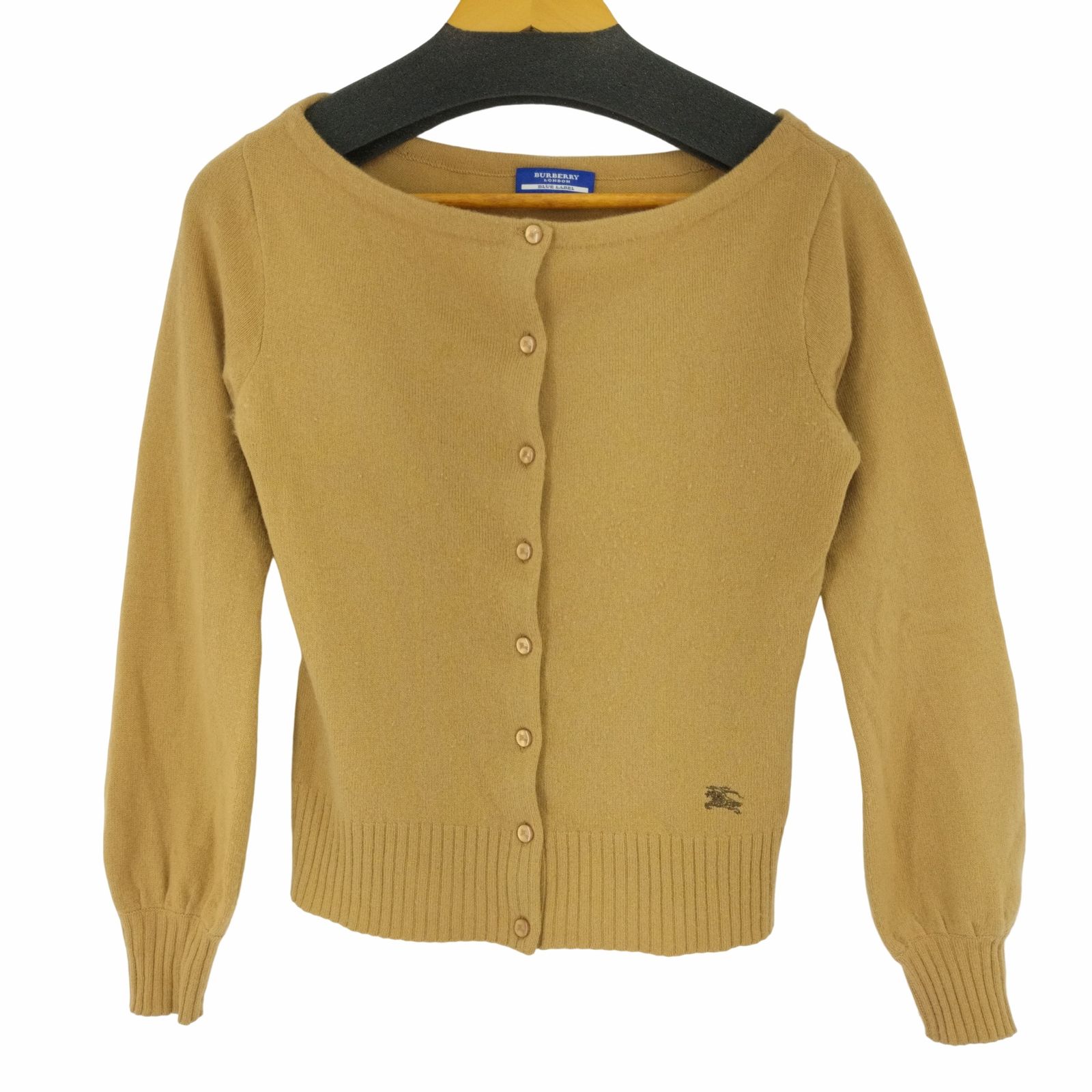 希少！BURBERRY LONDON カシミヤ100%アンサンブル カーディガン バーバリーロンドンブルーレーベル BURBERRY LONDON BLUE LABEL
