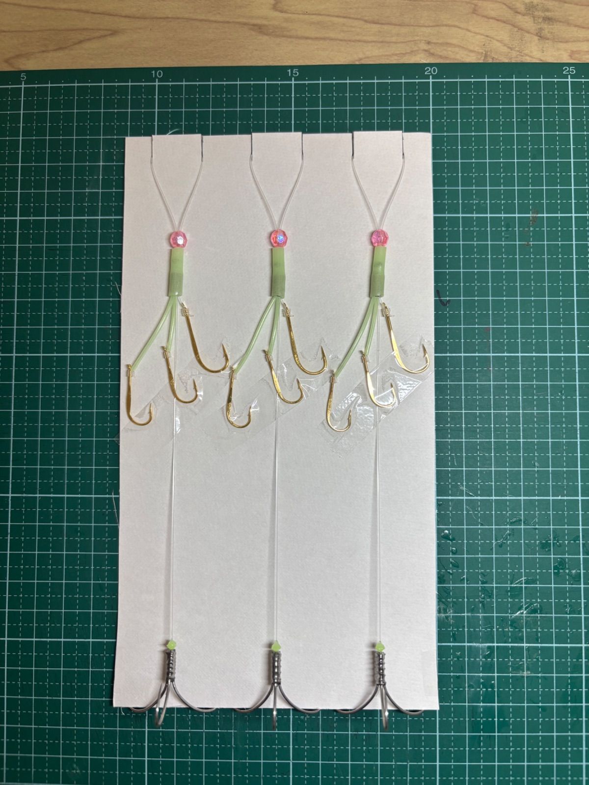 湾フグカットウチラシ針&1本針仕掛けカットウ針直結仕様