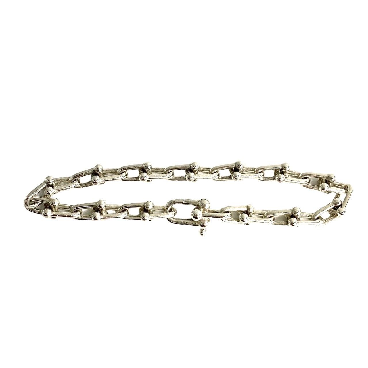 極 美品 レア TIFFANY&Co. ティファニー ハードウエア スモールリンク 