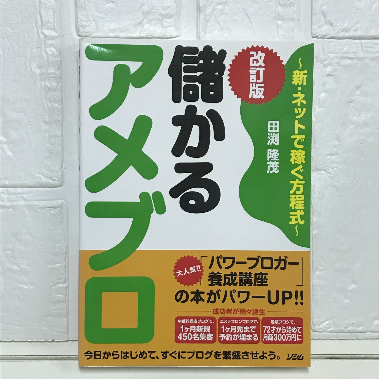 儲かるアメブロ 改訂版 ~新・ネットで稼ぐ方程式~ 田渕 隆茂