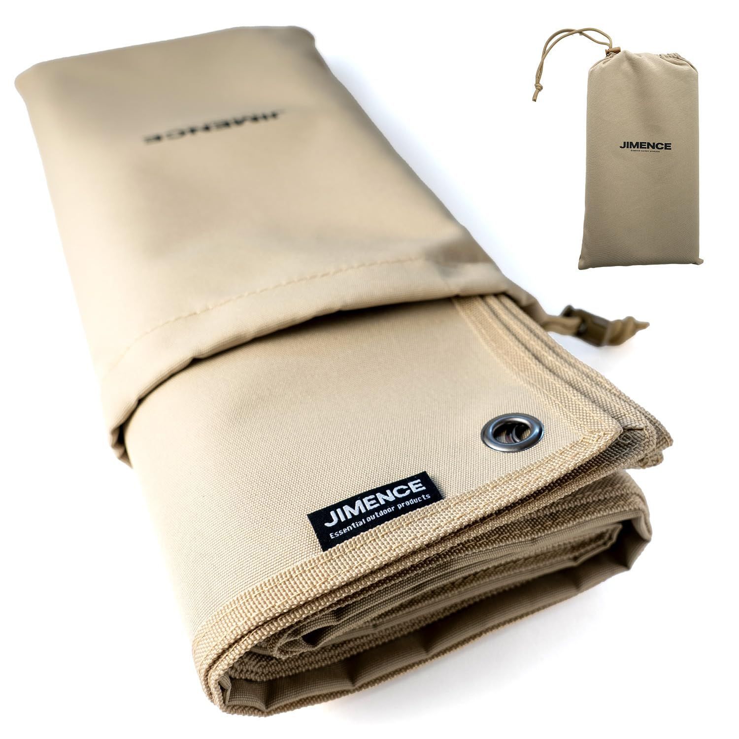 テントとテントの中に敷く養生シート テントとテントの中に敷く養生