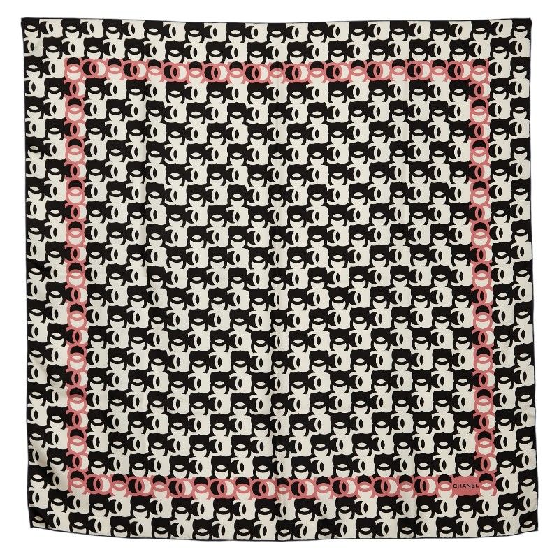 シャネル ココマーク マルチカラー シルク レディース CHANEL 1-0238186