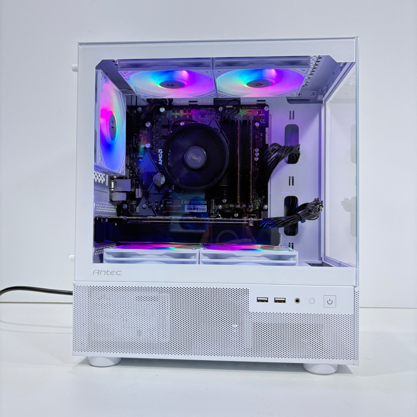 大容量自作ゲーミングPC/Ryzen5 3600X/16G/GTX1060 自作ゲーミングPC Ryzen5 3600 GTX1070 16GB SSD512GB 新品