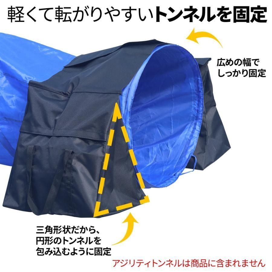 トンネル 固定砂袋