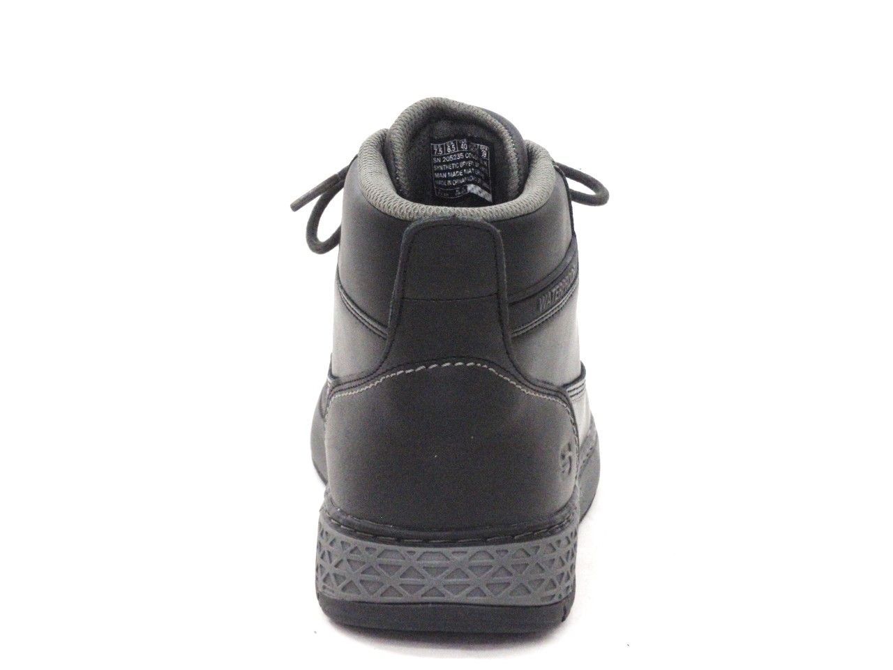 メンズ スケッチャーズ ワークブーツ 205235 ブラック ガルラン デノ 防水 メモリーフォーム Air Cooled