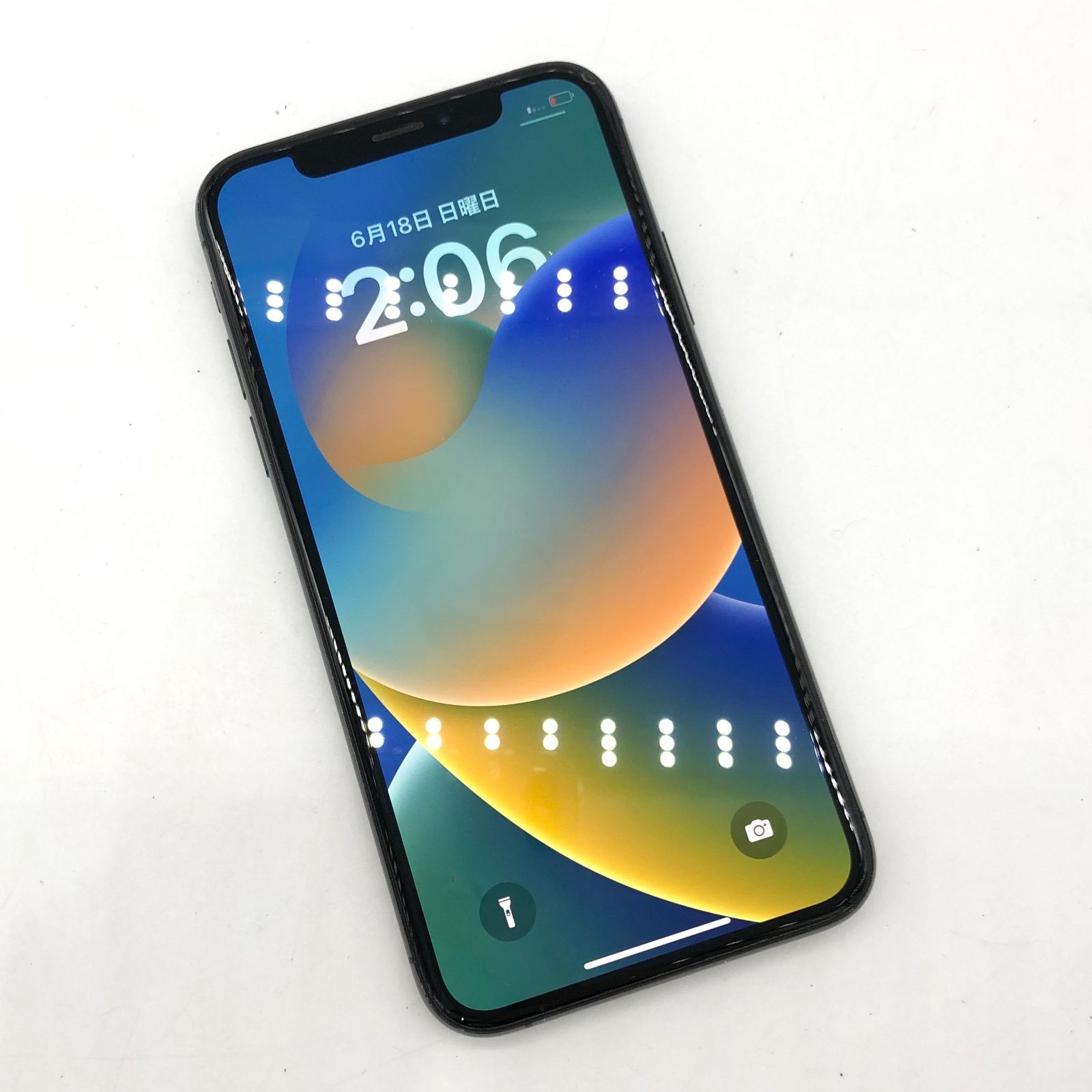 ▽SIMロック解除(au) iPhoneXS 64GB スペースグレイ MTAW2J/A