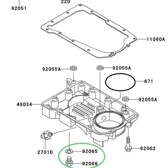 送料無料】カワサキ純正 Z650ザッパー Z750FX-2 Z750FX-3 Z750GP GPZ750F オイルフィルター ドレンボルト  パッキンセット(ガスケット エレメント ワッシャー エンジン オイル ) - メルカリ