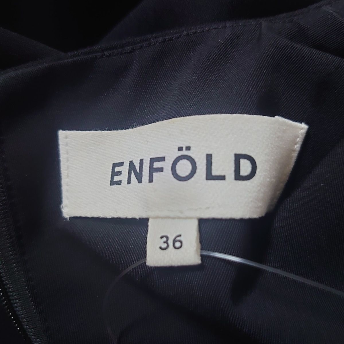 ENFOLD(エンフォルド) ワンピース サイズ36 S レディース美品 - 黒 ...