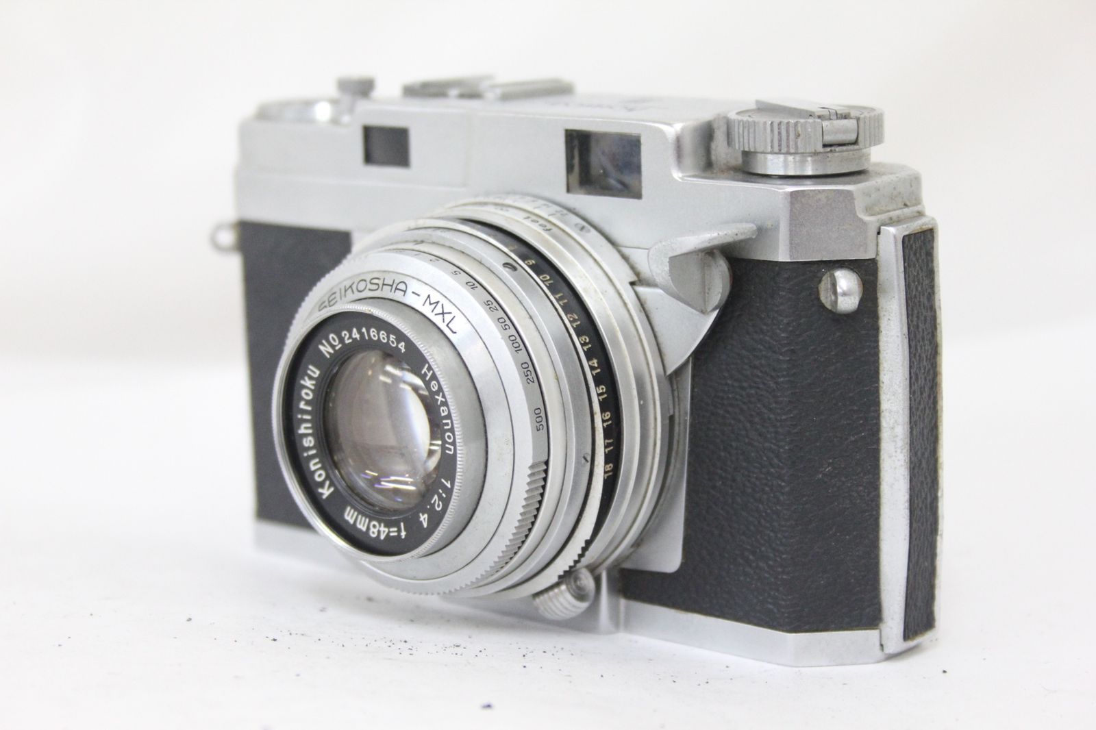 品 コニカ Konica III Hexanon 48mm F2.4 ダブルストローク レンジファインダー カメラ e156