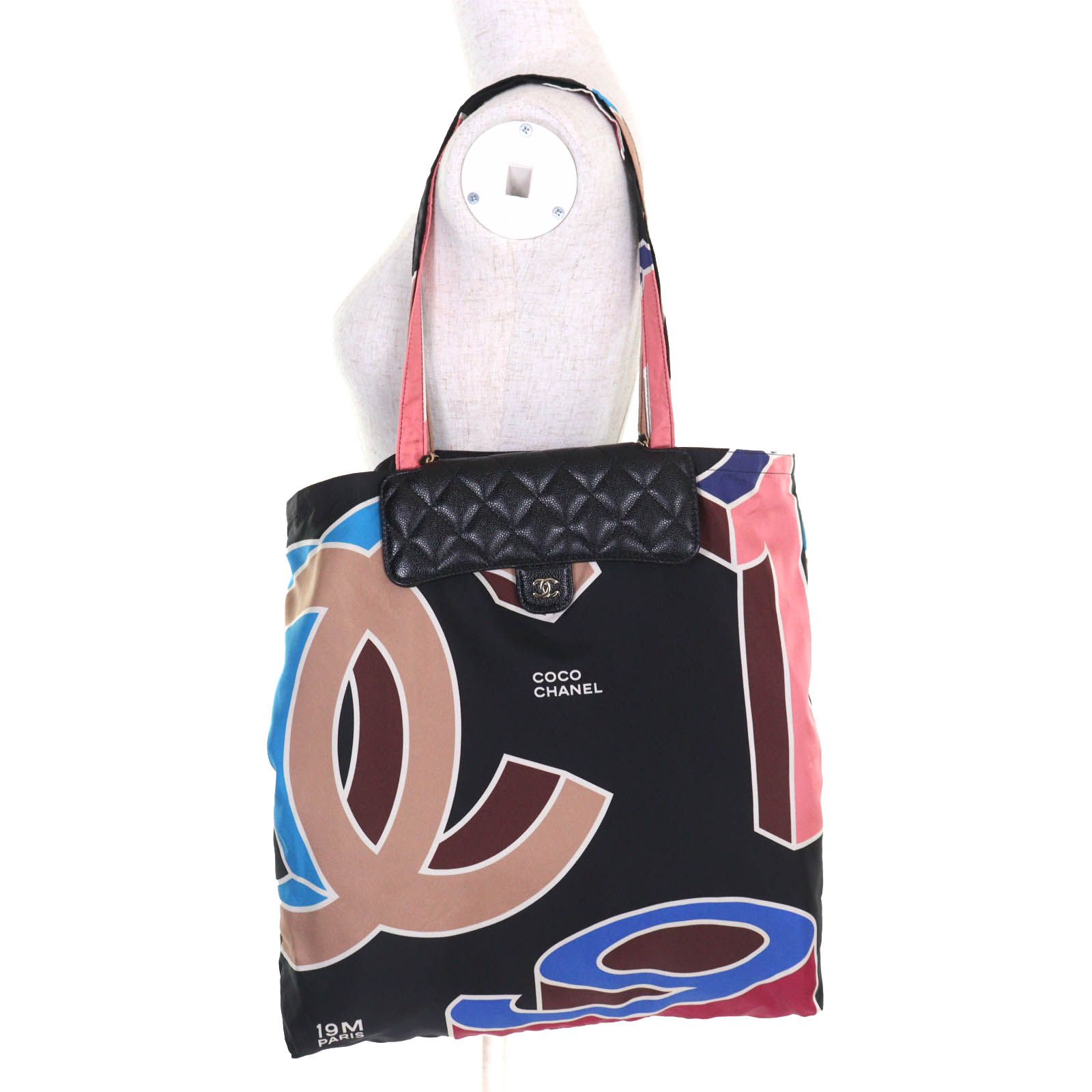 キャビアスキン チェーンショルダー