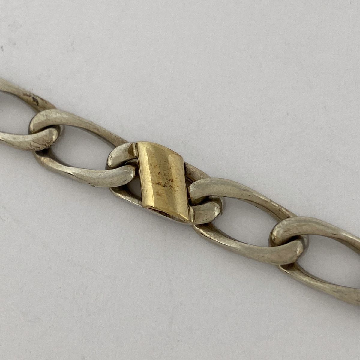 Tiffany&Co 925ブレスレット750フィガロチェーン poke1004 Tiffany&Co