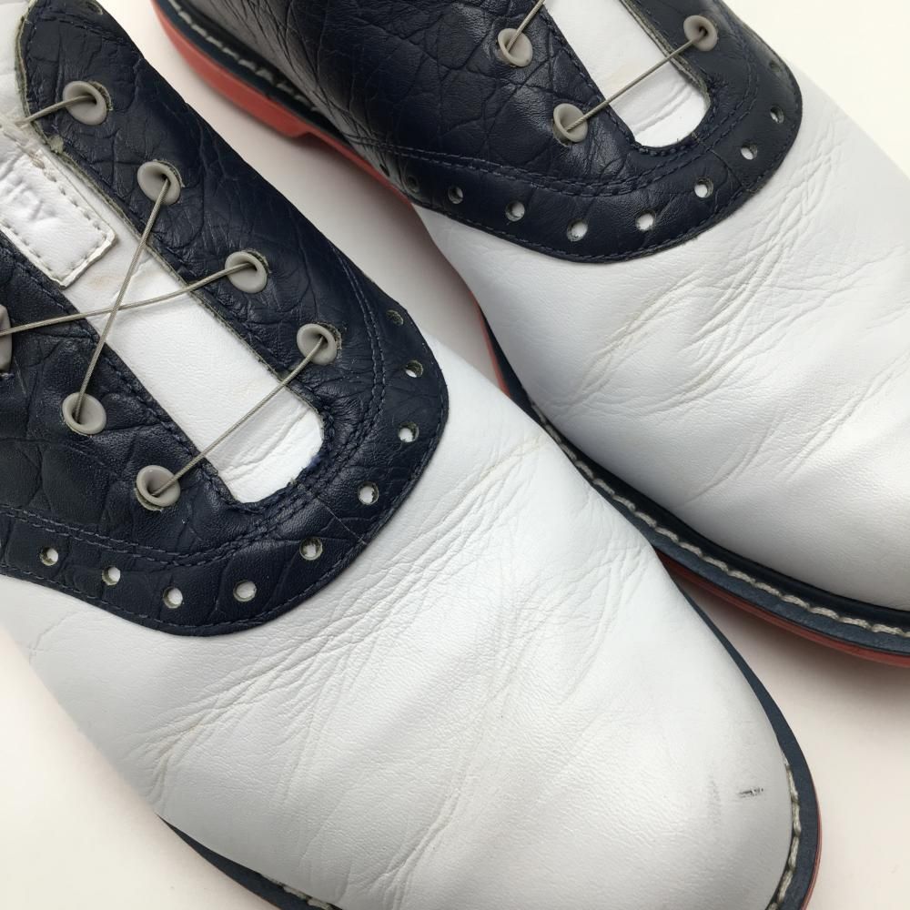 ☆SALE価格☆アシュワース ゴルフシューズ 白×ネイビー