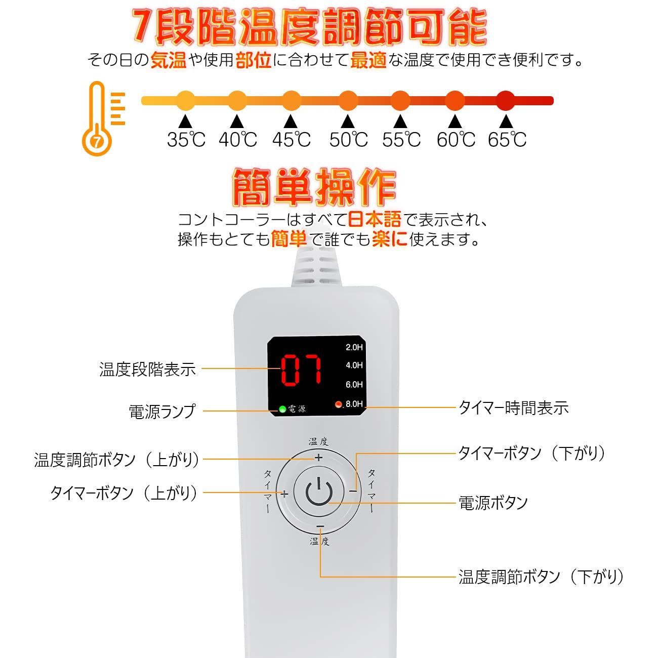 在庫処分】フットウォーマー メモリー機能 ホット足入れマット２重過熱