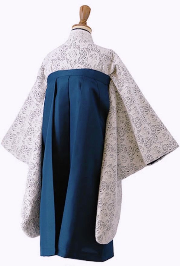 キャサリンコテージ 150 花柄 総レース 紺白 袴セット 卒業式