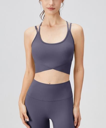人気商品 Alo Yoga アロヨガ スポーツブラ クロスバック