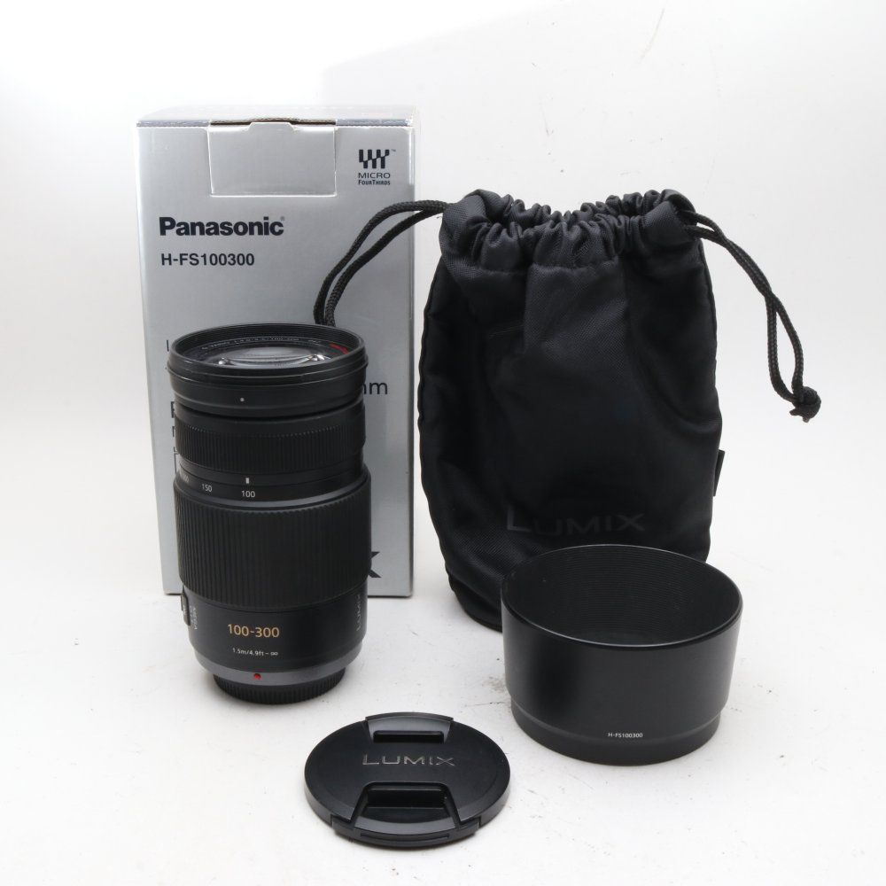 パナソニック 望遠ズームレンズ マイクロフォーサーズ用 ルミックス G VARIO 100-300mm F4.0-5.6 MEGA O.I.S. H-FS100300