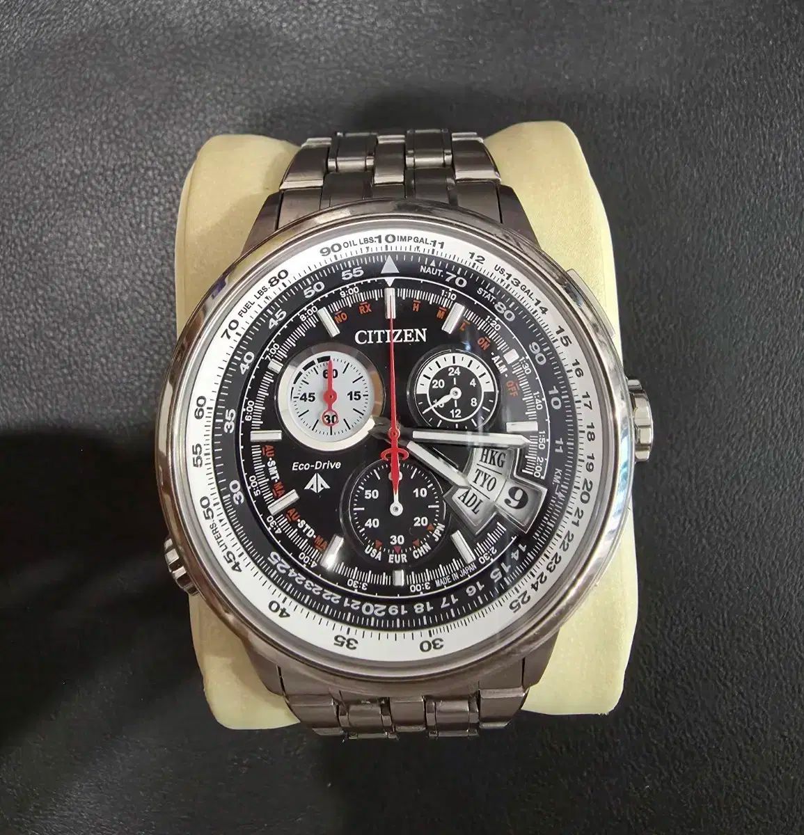 CITIZEN シチズン BY0010 ー 52E エコドライブ メタル 時計