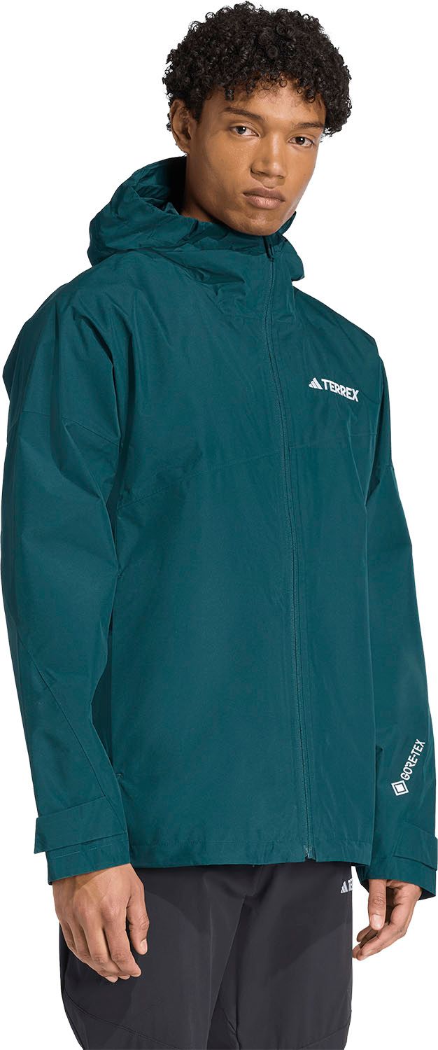  アディダス adidas アウトドア テレックス Xperior 2層構造 GORE TEX パフォーマンスジャケット メンズ 男性 レインシェル 防水性 透湿性 レギュラーフィット 耐久性 KVF 62 JL 9748 オーロラアイビー グリル網 その他 アウター