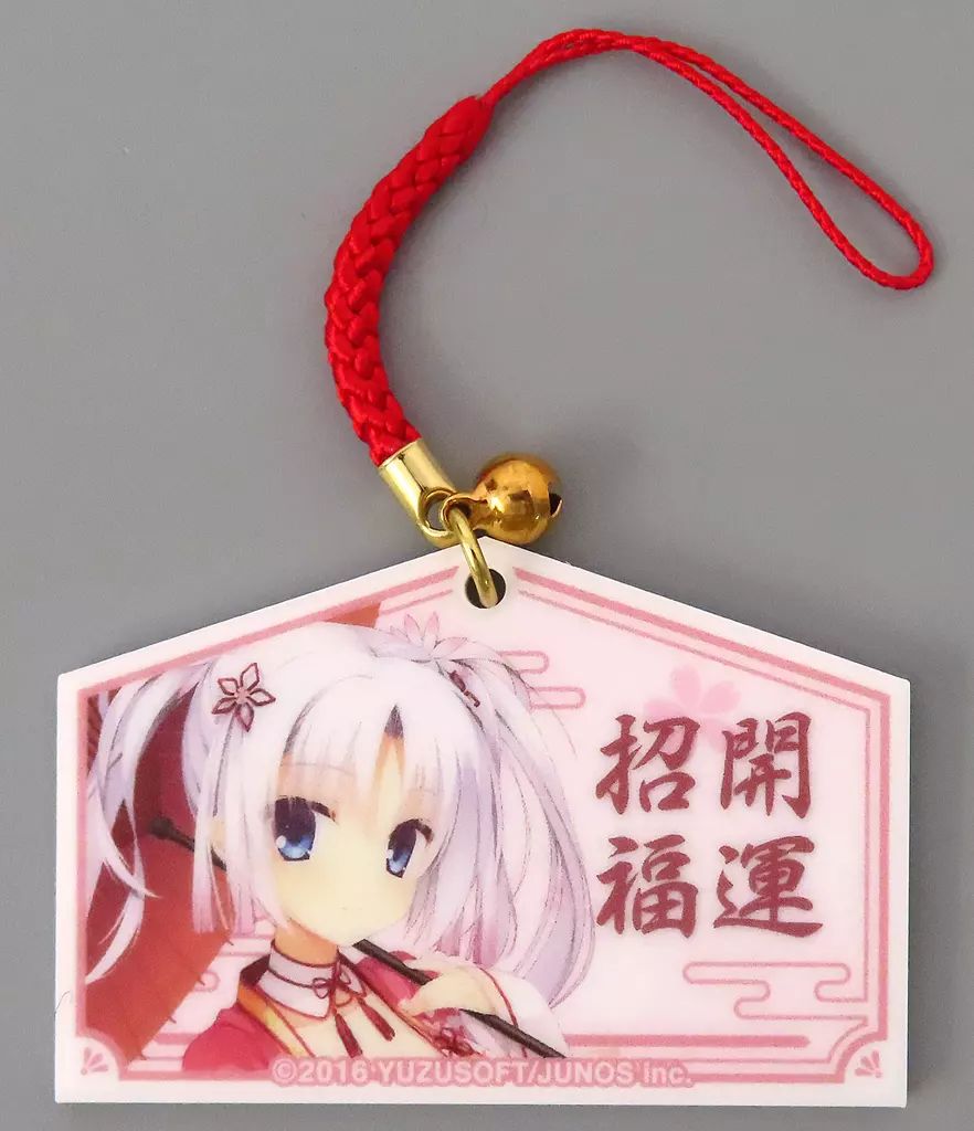 神社関連 朝武芳乃 千恋 万花 アクリル絵馬 ゆずソフト C105グッズ 特典