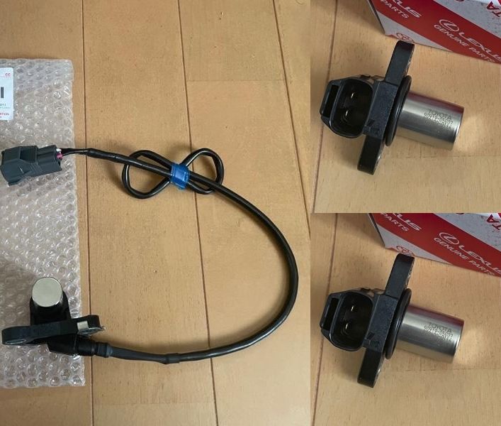 トヨタ TOYOTA 純正 スープラ セリカ MR2 アリスト アルテッツァ ソアラ カムシャフト クランクポジションセンサー カム角 センサー 3点 セット パーツ エンジン タイヤ バンパー 検索 マフラー