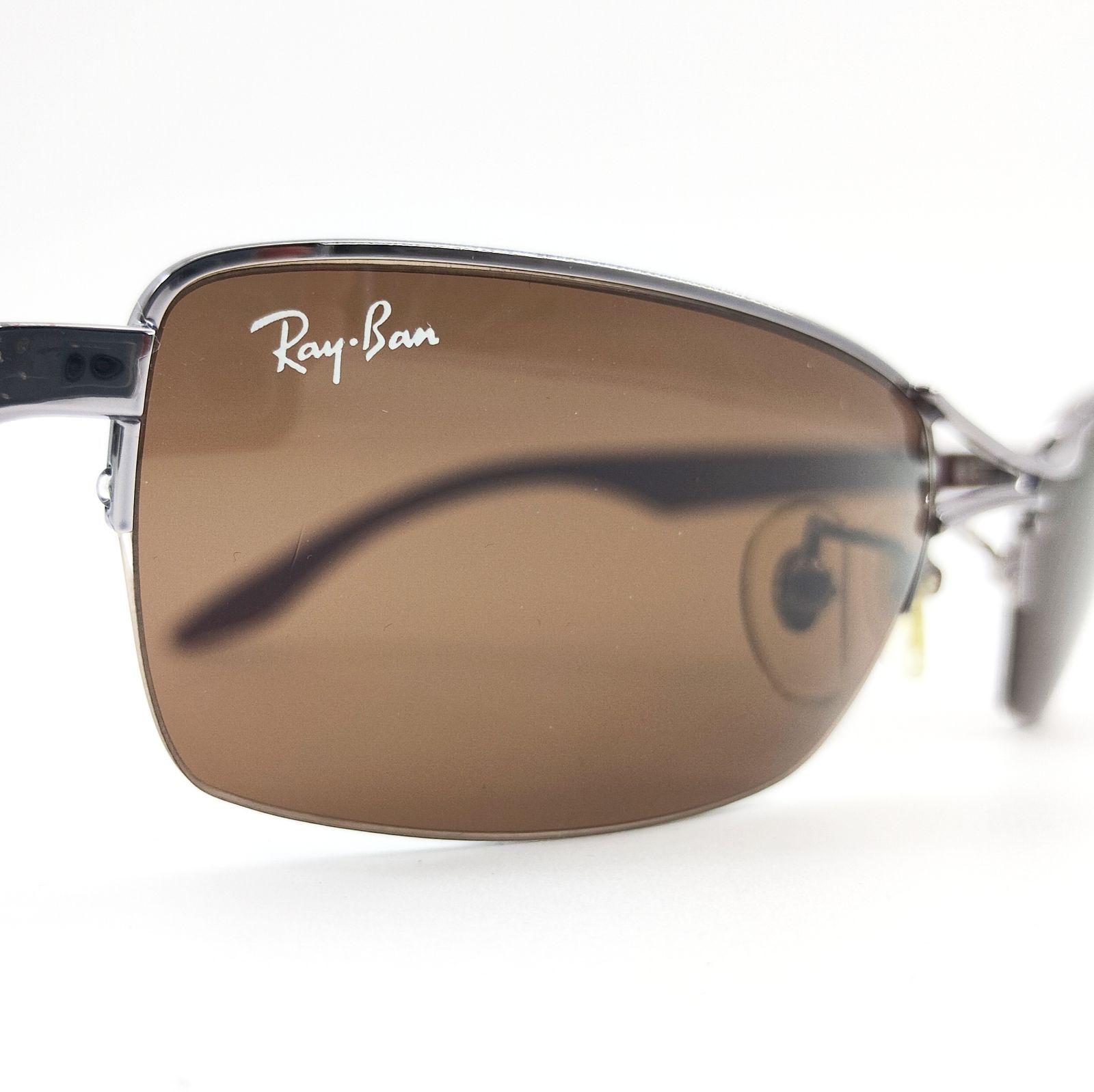 レイバン ハーフリム サングラス べっ甲柄 ブラウン RB3223 004/3 5519 130、RayBan CE (管理番号：18-02) -  公式卸売価格