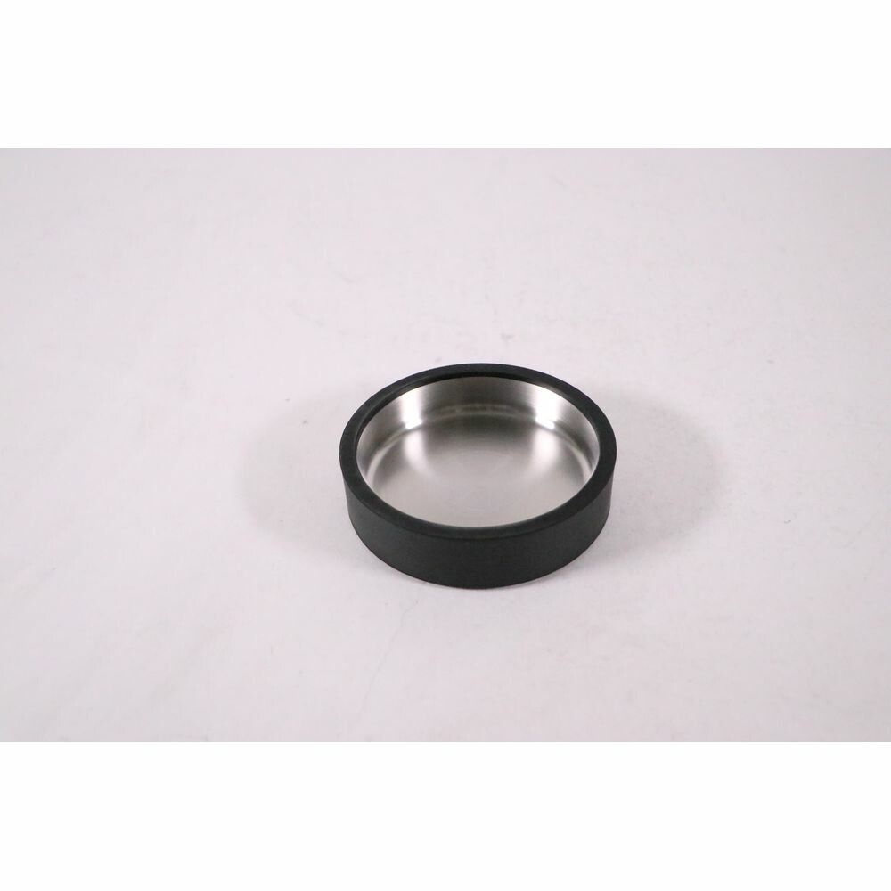 （まとめ買い）カンダ 18-8 ビート灰皿 丸 (ゴム枠付) 小 【×3】